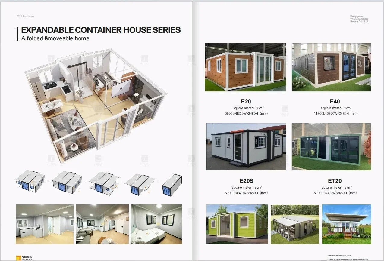 Sustainable Living House - カスタマイズ可能なプレハブ折りたたみ式カフェ拡張可能コンテナハウス、郊外での持続可能な生活のためのタイニーハウス