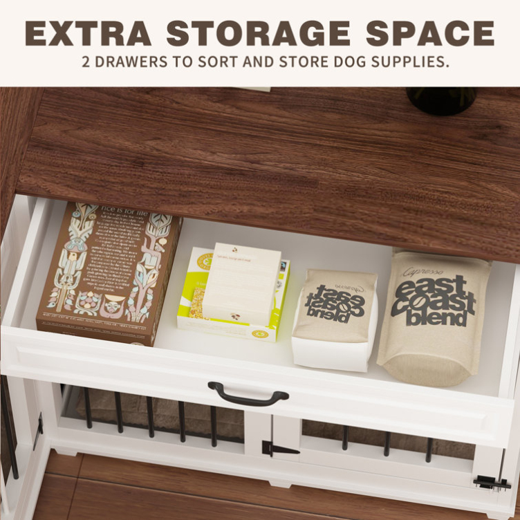 卸売大型コーナーL字型ホワイト木製ペットケージ、持続可能な屋 - Sustainable Living House のレビューと価格