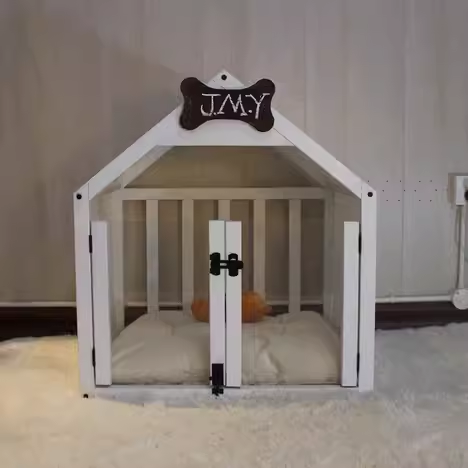 モダンで豪華な室内犬小屋、カスタマイズ可能な木製デザイン、リ - Sustainable Living House のレビューと価格