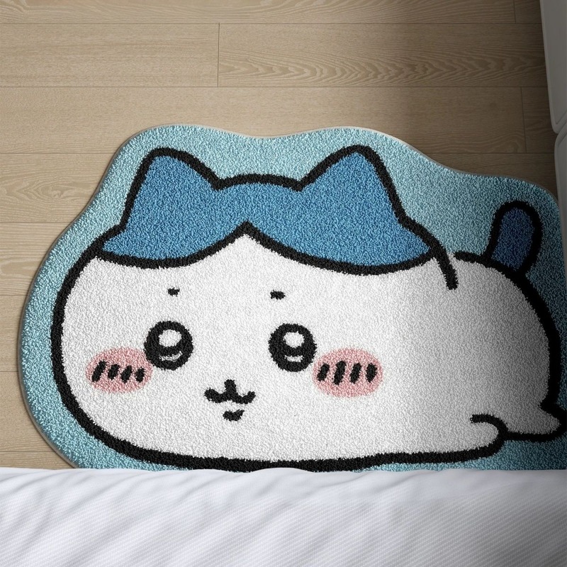ちいかわ！！！漫画ラグ アニメ ハチワレウサギ ぬいぐるみフ - Sustainable Living Products のレビューと価格