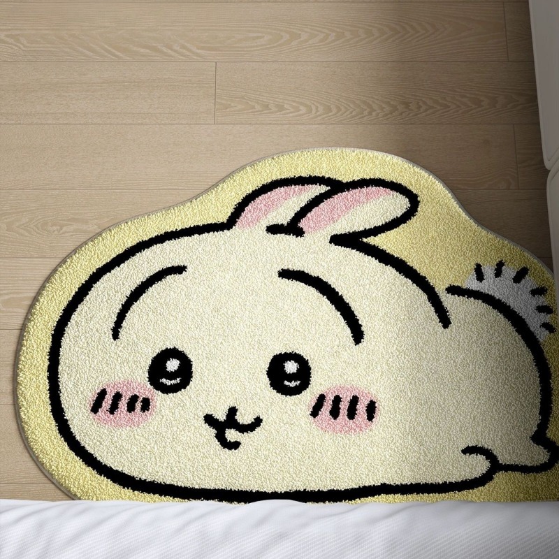 ちいかわ！！！漫画ラグ アニメ ハチワレウサギ ぬいぐるみフ - Sustainable Living Products のレビューと価格