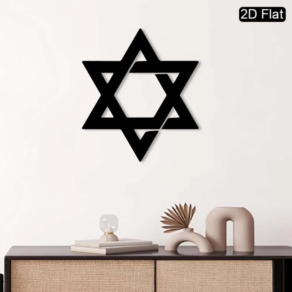 CIFBUY 鉄製ウォールアート ダビデの星 メタル彫刻 壁 - Sustainable Living Products のレビューと価格